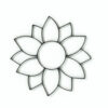 Happy flower Embroidery Frame